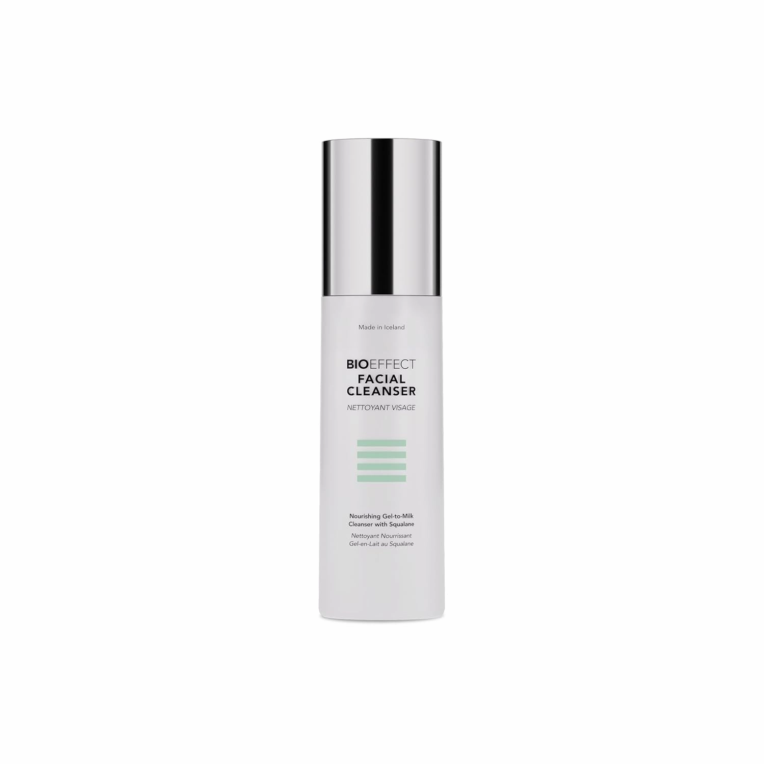 Bioeffect Facial Cleanser, Gel-to-Milk Face Wash & Gentle Makeup Remover with Moisturizing Squalane