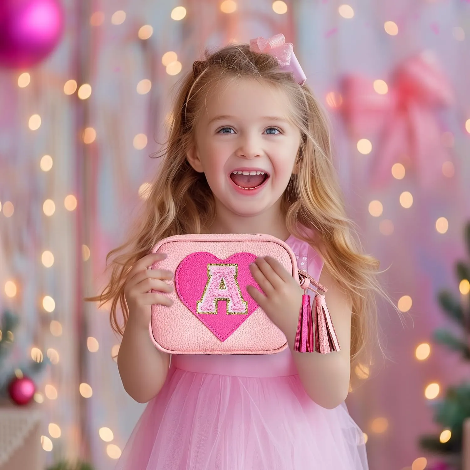 Birthday Gifts for Girls, Toddler Purse Little Girl Crossbody Bag Personalized Gift for Girls 3-12 Year Old
