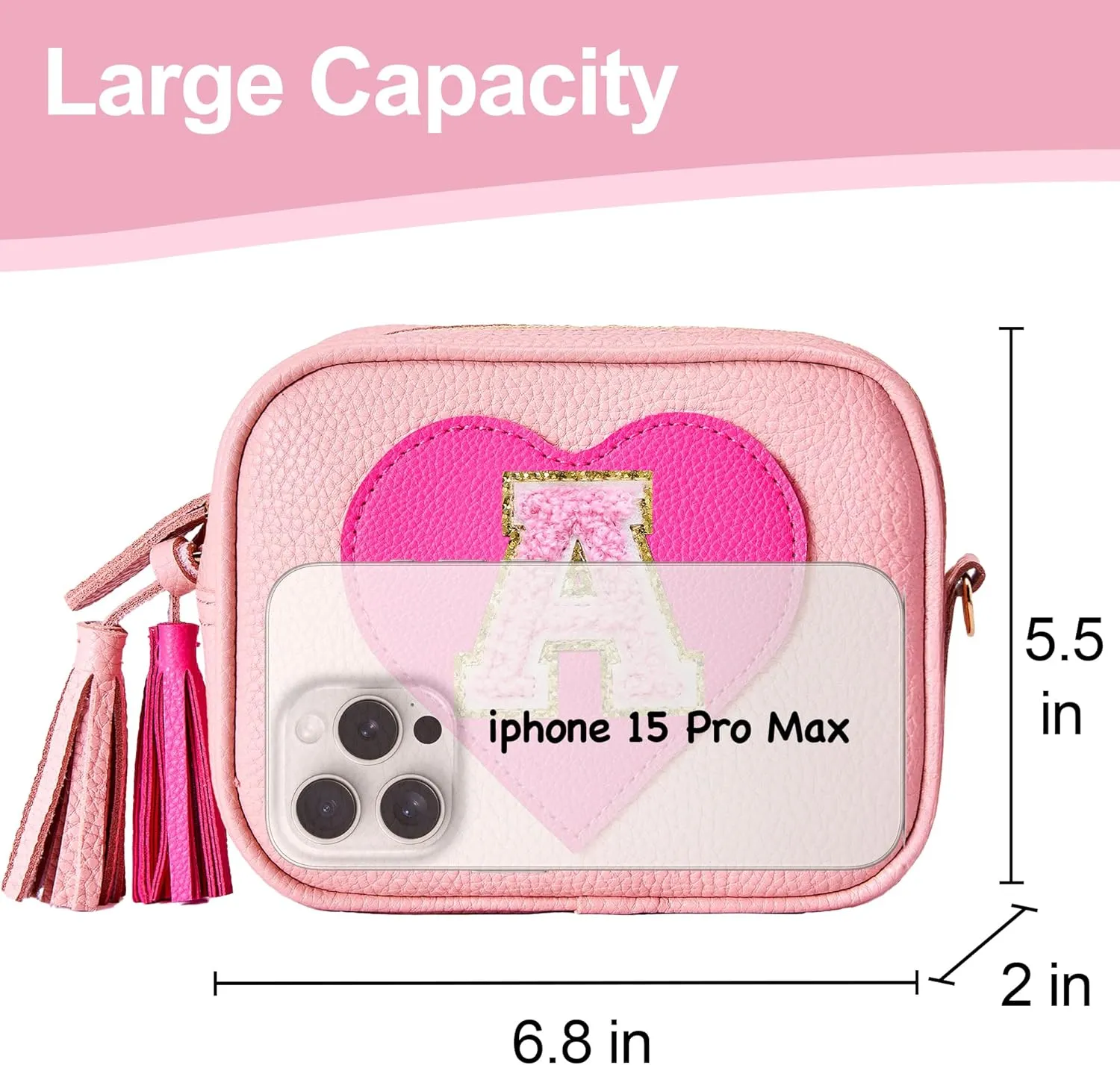 Birthday Gifts for Girls, Toddler Purse Little Girl Crossbody Bag Personalized Gift for Girls 3-12 Year Old
