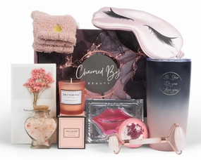 Birthday Bath Gift Box for Women, Mom, Daughter, Sister, 21st 30th 40th 50th 60th Birthday, Christmas, Anniversary, Valentines Day, Self-Care, Relaxing Spa and Bridesmaid Gift.