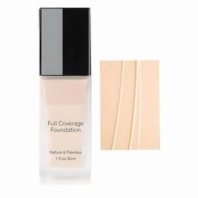 BK Foundation for Face Makeup, Ideal for Dry or Oily Skin, Waterproof, Non-Greasy, Evens Skin Tone, Flawless Natural Finish For Women, Girls