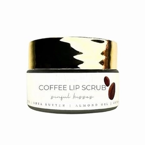BK Generic Coffee Lip Scrub - 100% Organic, for Dark Lips to Lighten Pink Lightening and Pigmentation Reduce Lip care for Men Women Brightening Smokers Lips Exfoliating Darkness Reduce Scrubs