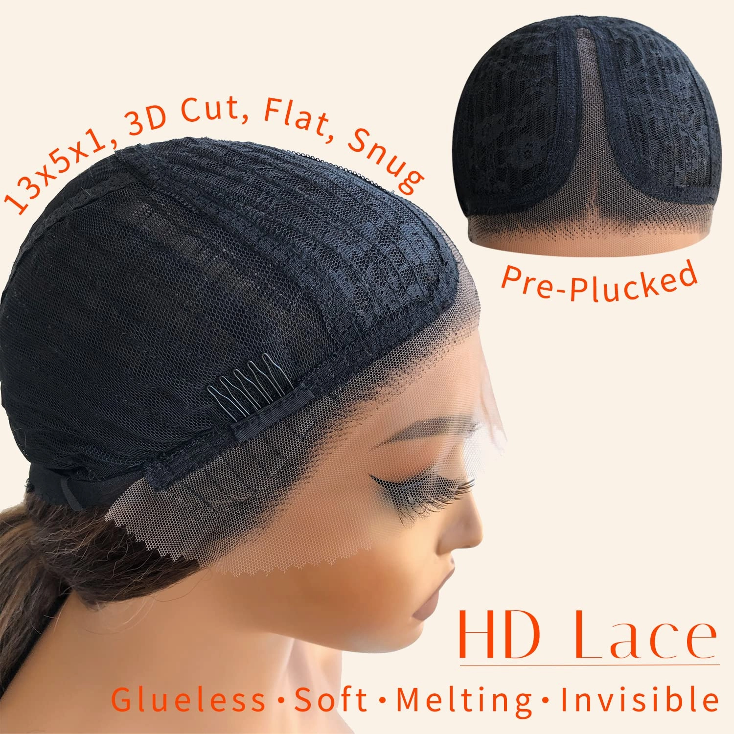 BlackSwern Brown Wig Chocolate Brown Body Wave Lace Front Wig Pre-plucked Pre-layered Pre-styled, Glueless Lace Wigs for Black Women