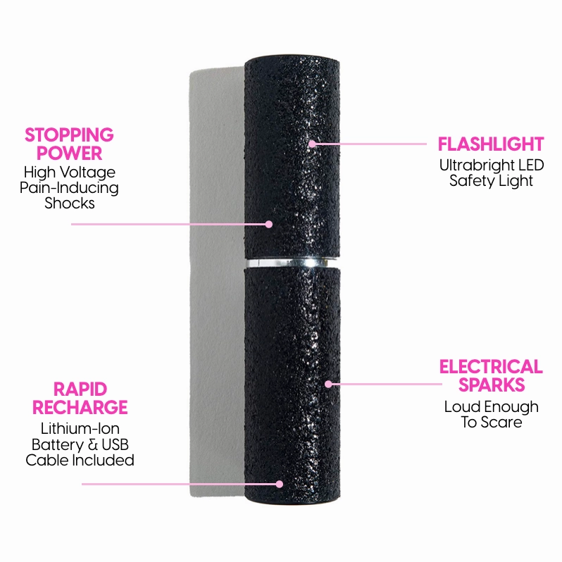BLINGSTING Mini Glitter Stun Gun