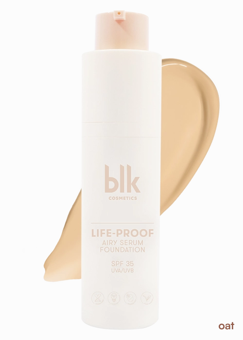 blk cosmetics life-proof airy serum foundation