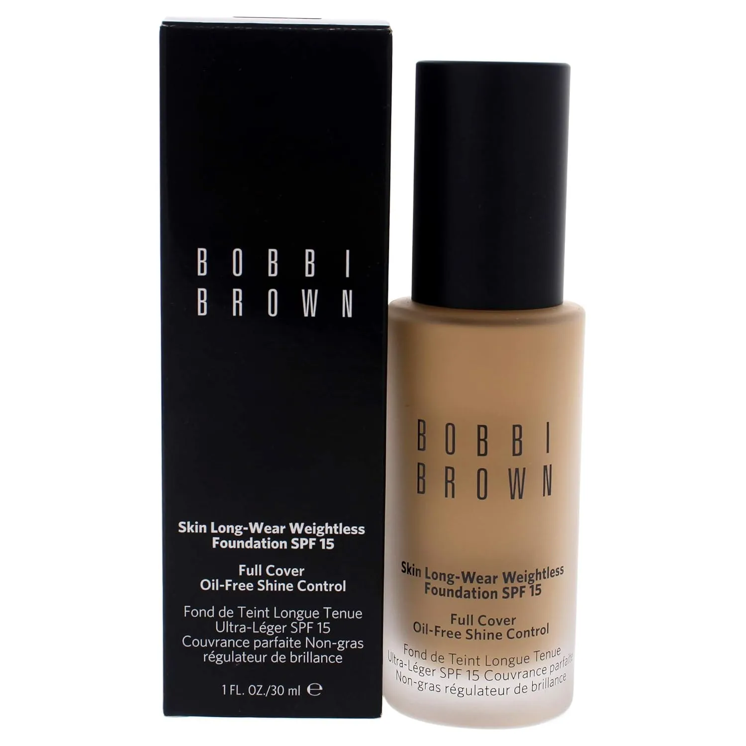 Bobbi Brown Skin Long-Wear Weightless Foundation Broad Spectrum SPF 15 - Natural Tan (4.25) - 1 fl oz/30 ml