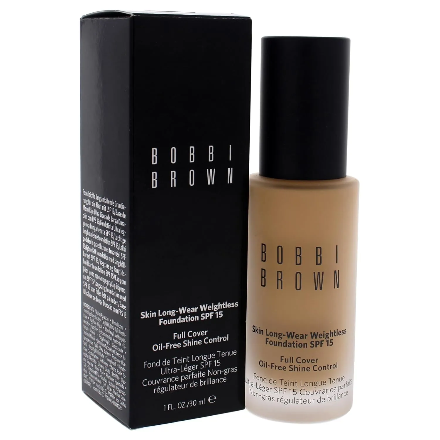 Bobbi Brown Skin Long-Wear Weightless Foundation Broad Spectrum SPF 15 - Natural Tan (4.25) - 1 fl oz/30 ml