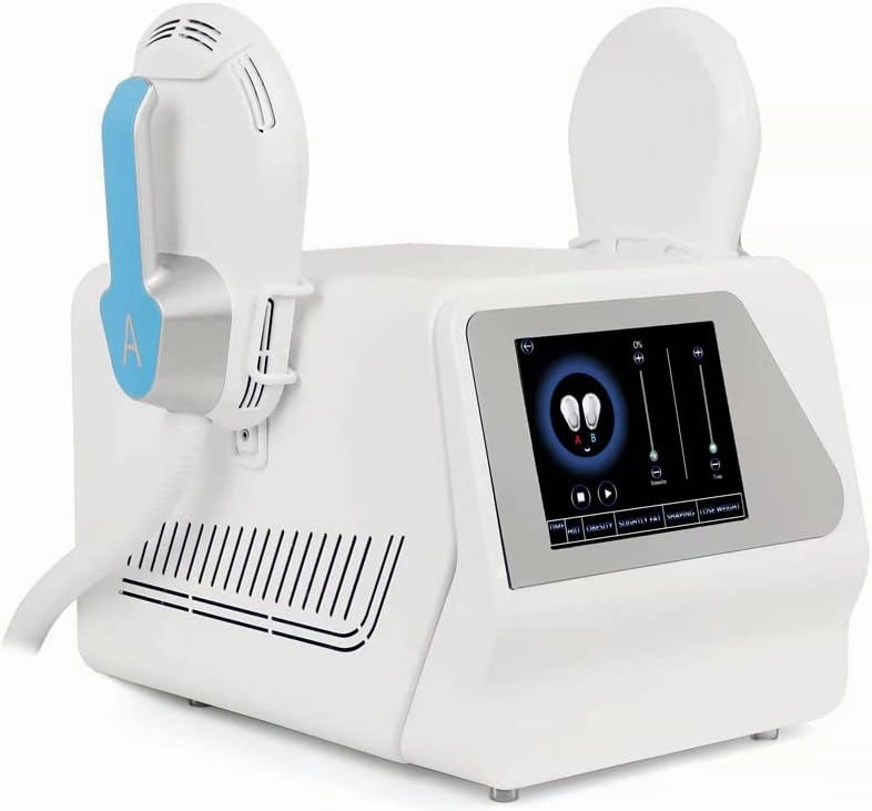 Body Shaping Machine for Abdomen Buttock Upper arm Thigh Muscle Strengthen (2H, White)
