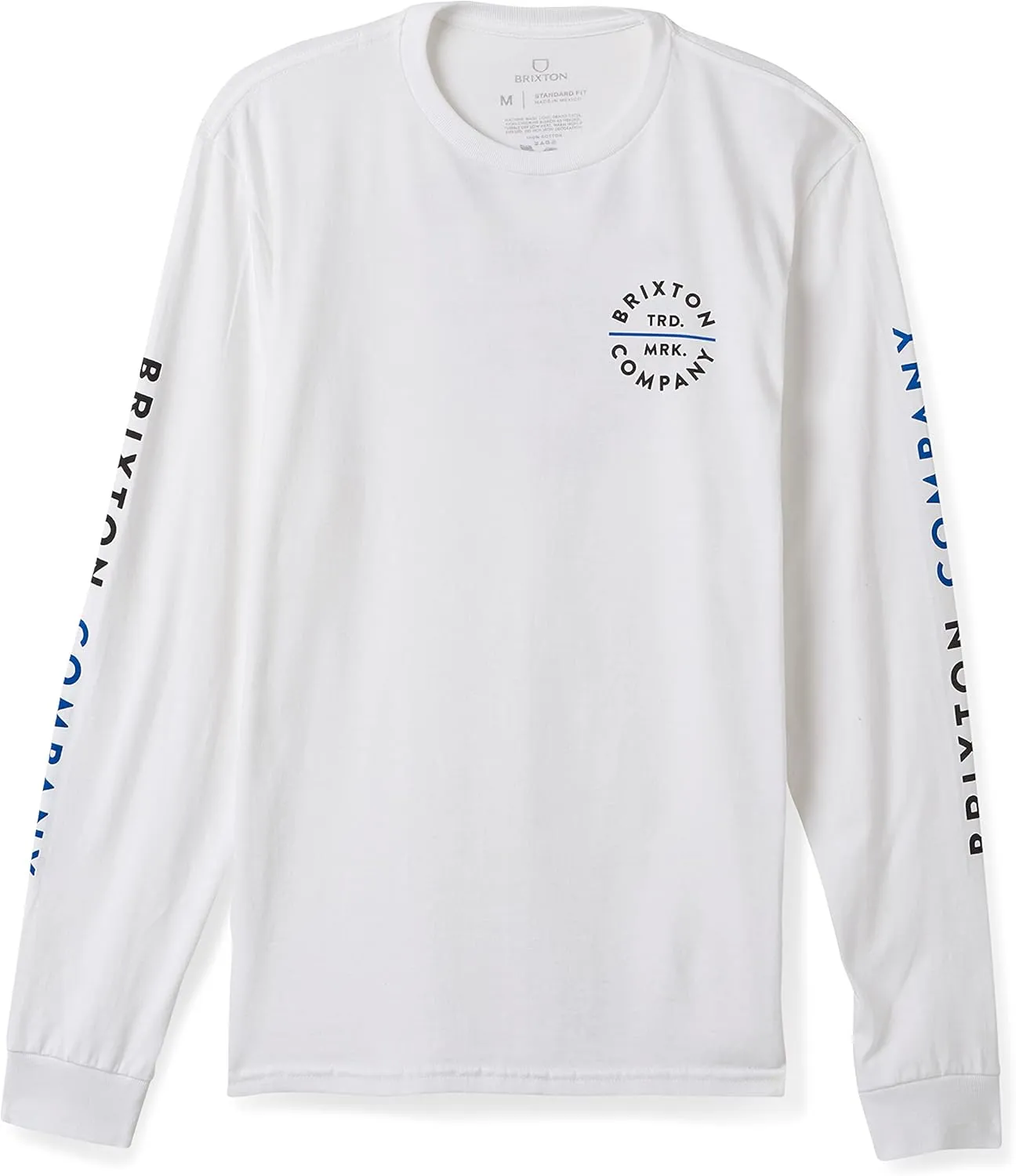 Brixton Men's Pledge Long Sleeve Standard T-Shirt