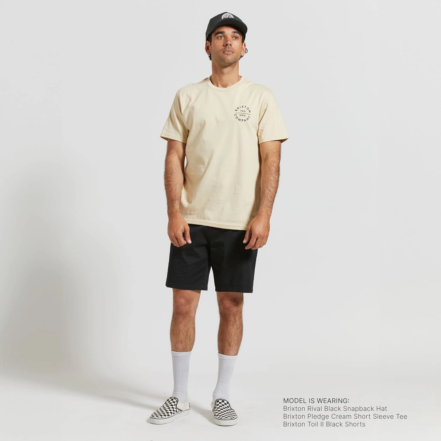 Brixton Men's Pledge Long Sleeve Standard T-Shirt
