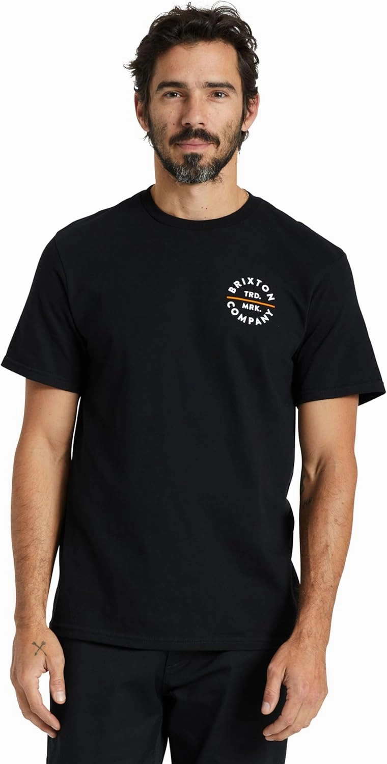 Brixton Men's Pledge Long Sleeve Standard T-Shirt