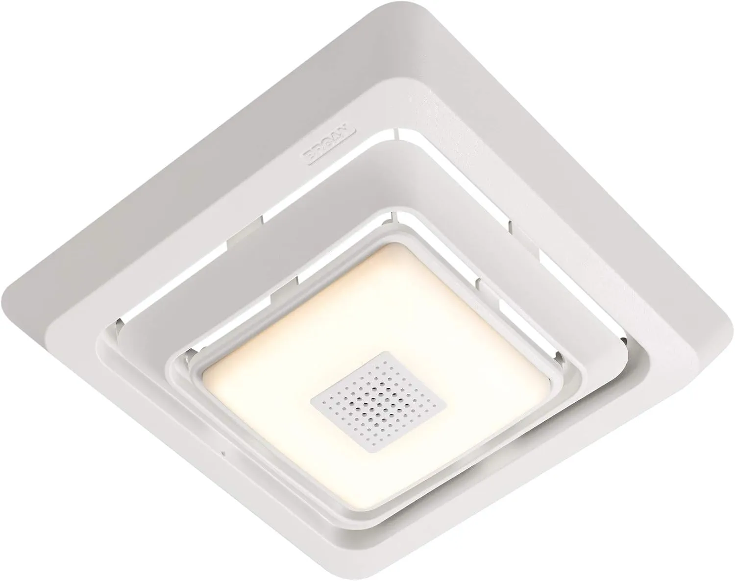 Broan-NuTone FG800SPK Bluetooth Speaker Bathroom Exhaust Grille Cover with LED Light,