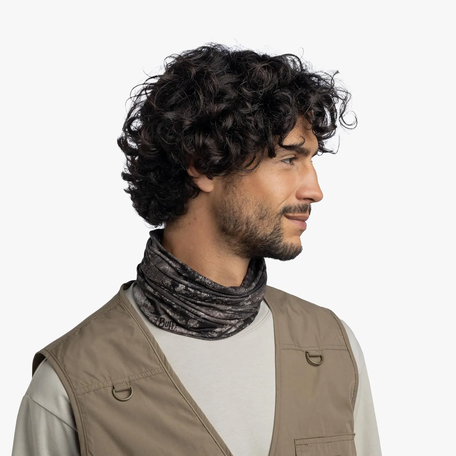 BUFF CoolNet UV Neck Gaiter, UPF 50 Sun Protection, Breathable, Versatile, Quick Dry Face Mask, Hunting Designs, Adult Size