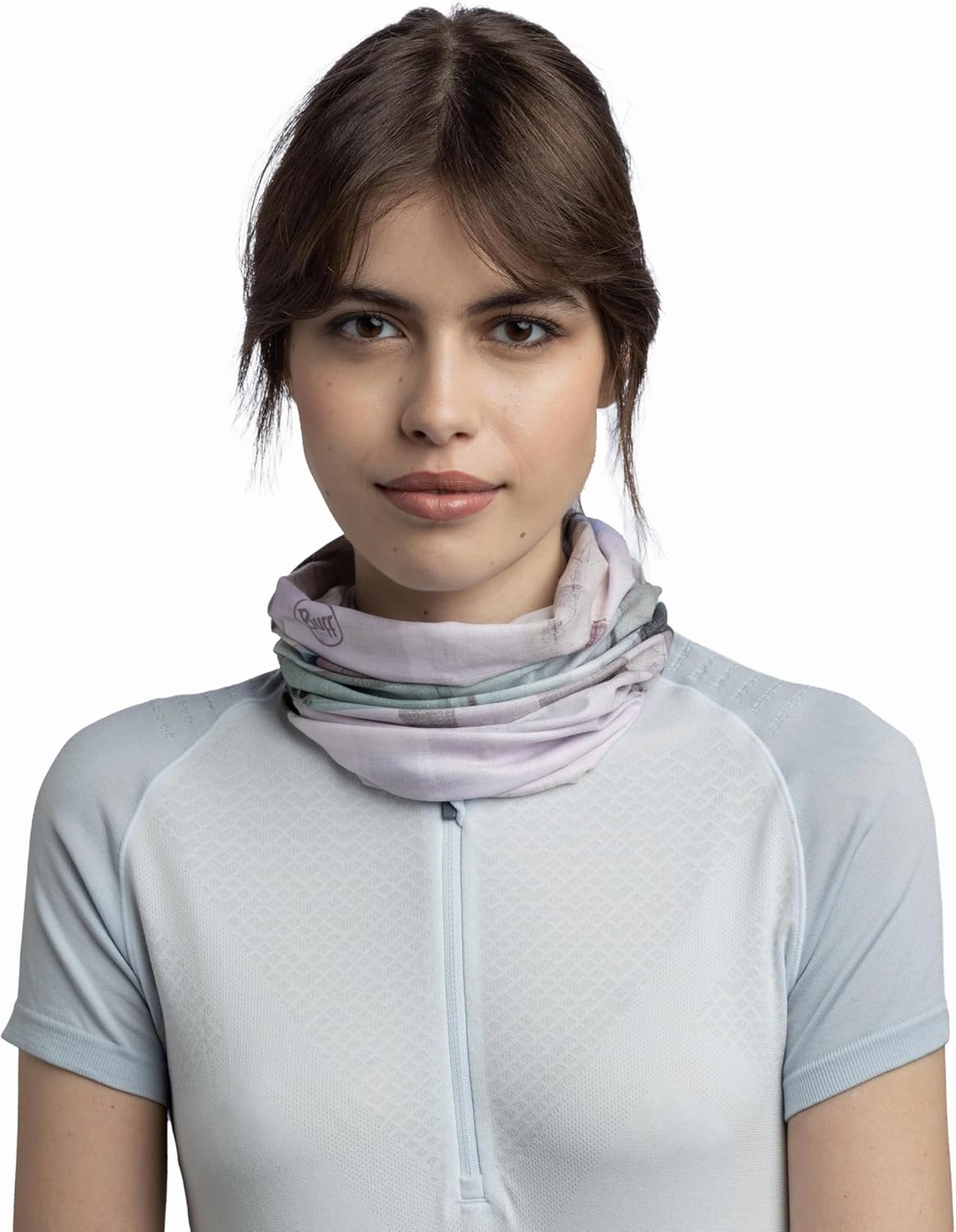 BUFF CoolNet UV Neck Gaiter, UPF 50 Sun Protection, Breathable, Versatile, Quick Dry Face Mask, Multi-Colored, Adult Size