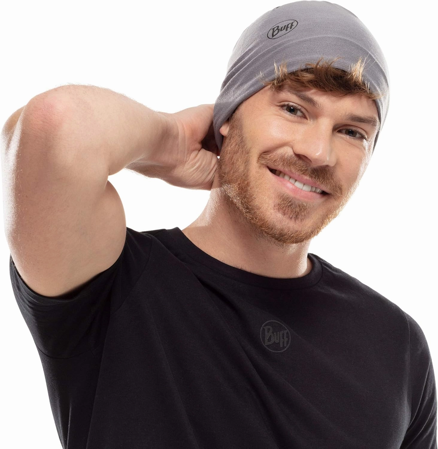 BUFF CoolNet UV Neck Gaiter, UPF 50 Sun Protection, Breathable, Versatile, Quick Dry Face Mask, Solid Colors, Adult Size