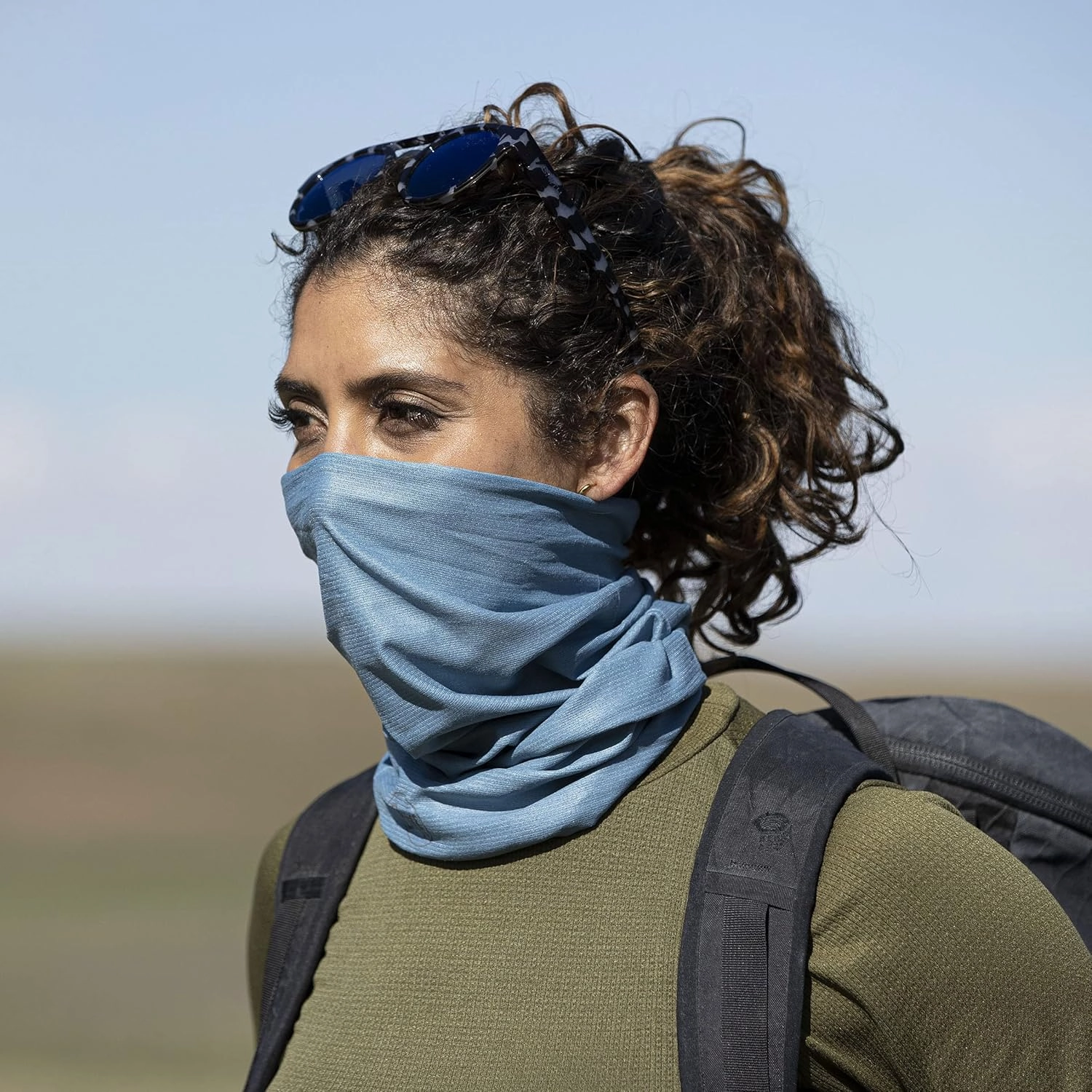 BUFF CoolNet UV XL Neck Gaiter, UPF 50 Sun Protection, Breathable, Cooling Bandana, Versatile, Quick Dry Face Mask, X-Large
