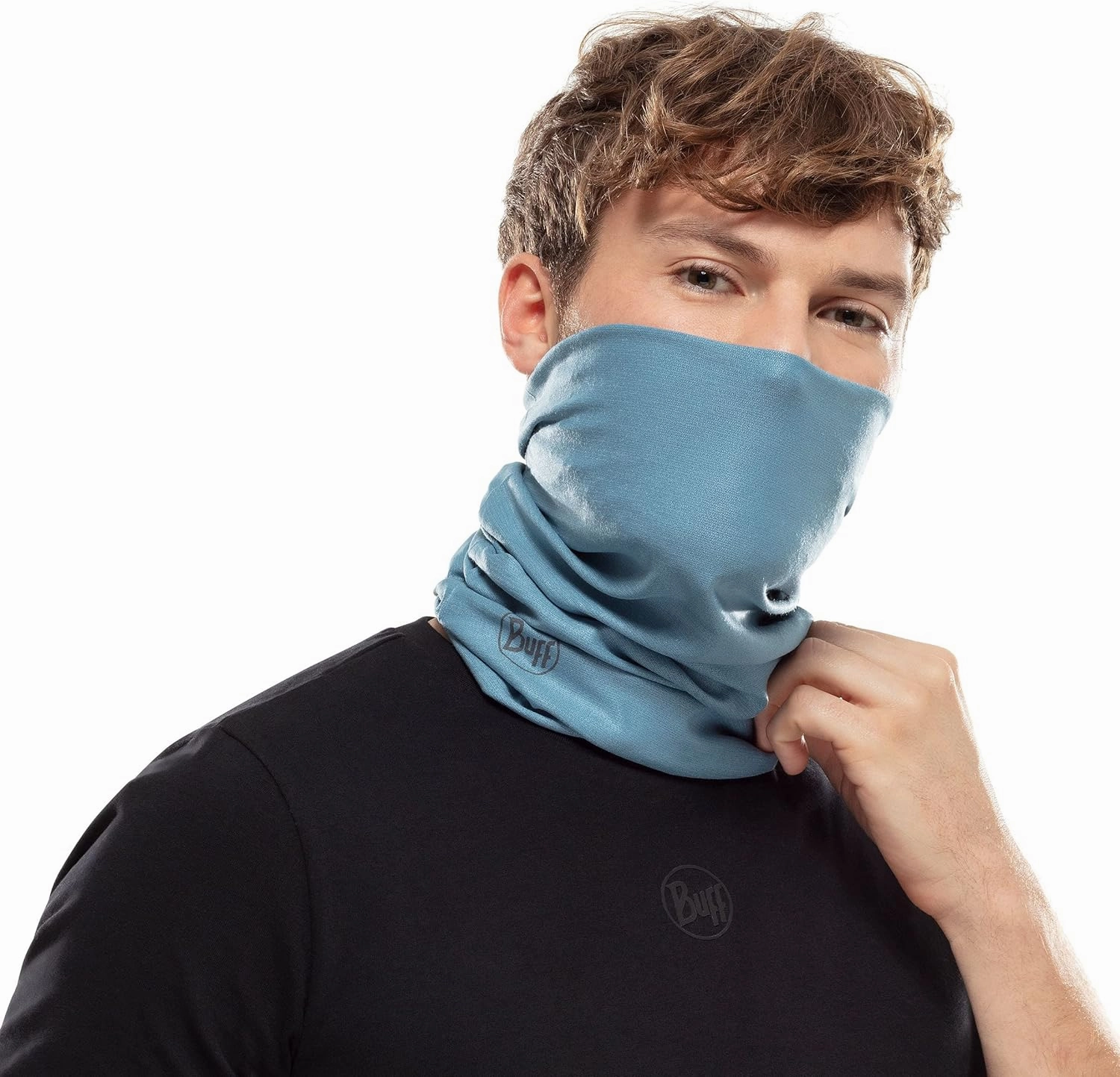 BUFF CoolNet UV XL Neck Gaiter, UPF 50 Sun Protection, Breathable, Cooling Bandana, Versatile, Quick Dry Face Mask, X-Large