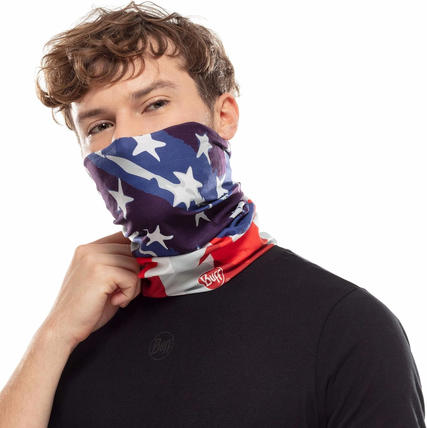 BUFF CoolNet UV XL Neck Gaiter, UPF 50 Sun Protection, Breathable, Cooling Bandana, Versatile, Quick Dry Face Mask, X-Large