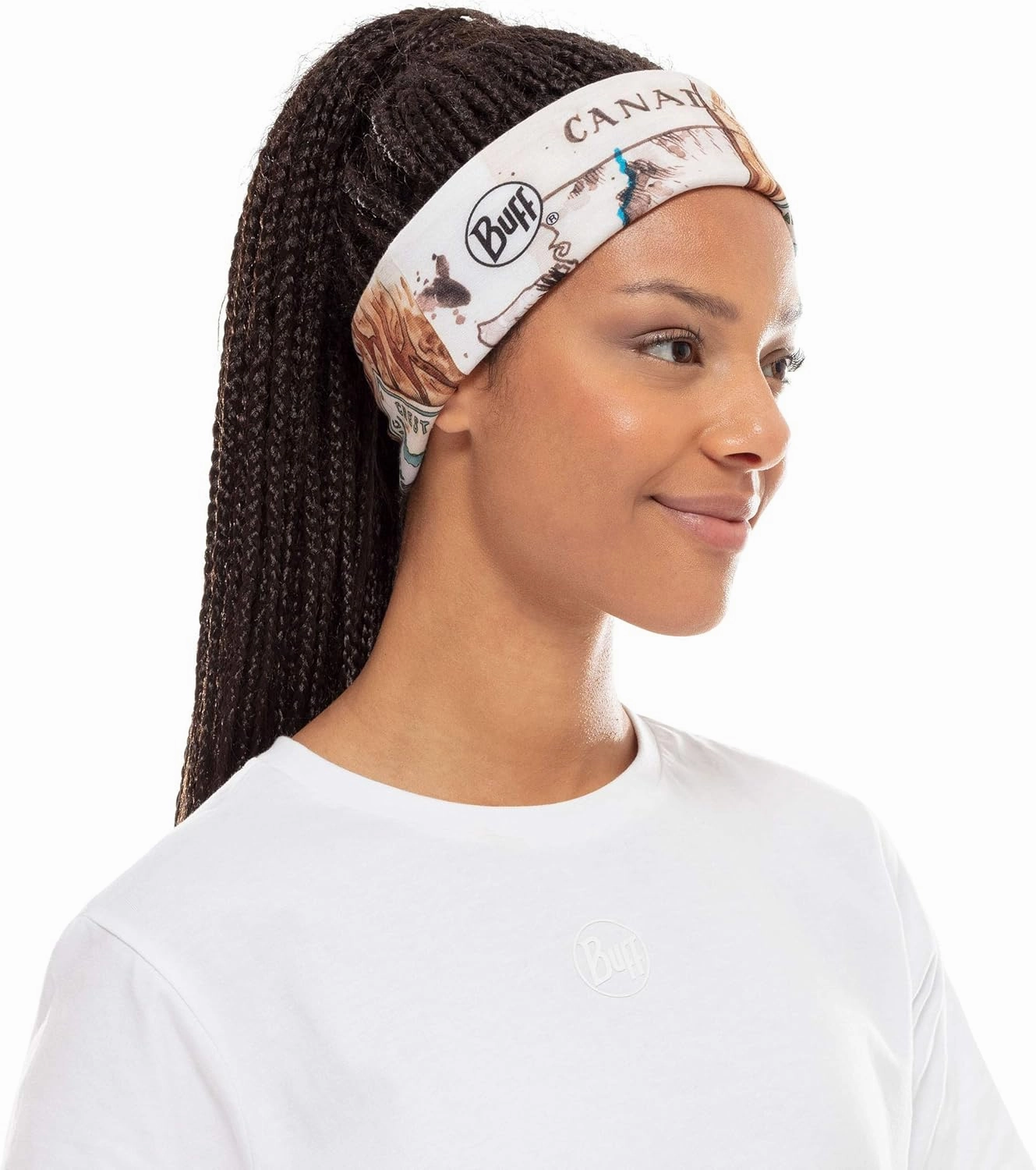 BUFF Original EcoStretch Neck Gaiter, UPF 50 Sun Protection, Breathable, Versatile, Quick Dry Face Mask, Adult Size