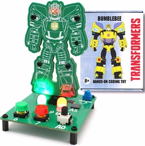 Bumblebee Transformers Coding Toy from Let's Start Coding for Kids 8  to Learn Real Computer Programming Through Hands-On Projects