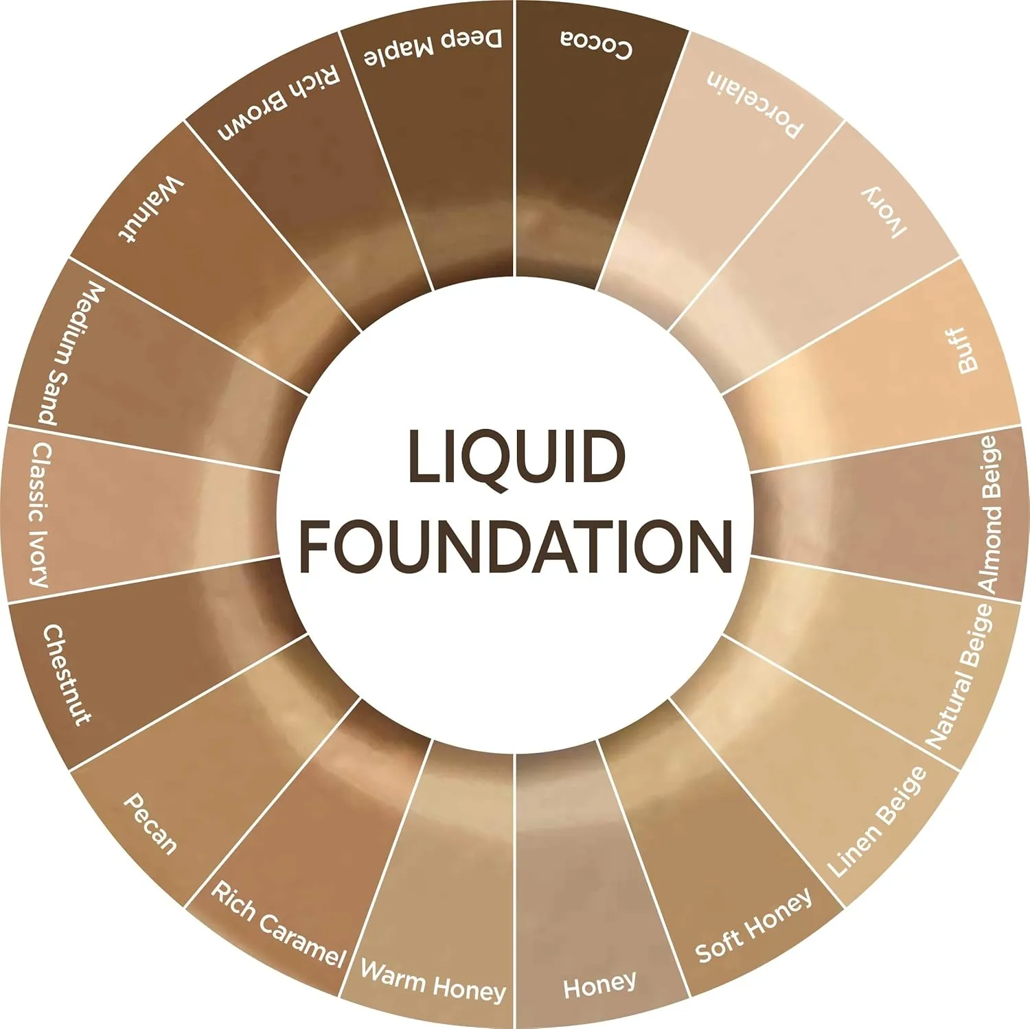 Burts Bees Goodness Glows Liquid Foundation, Pecan, 1.0 oz, Pack of 2