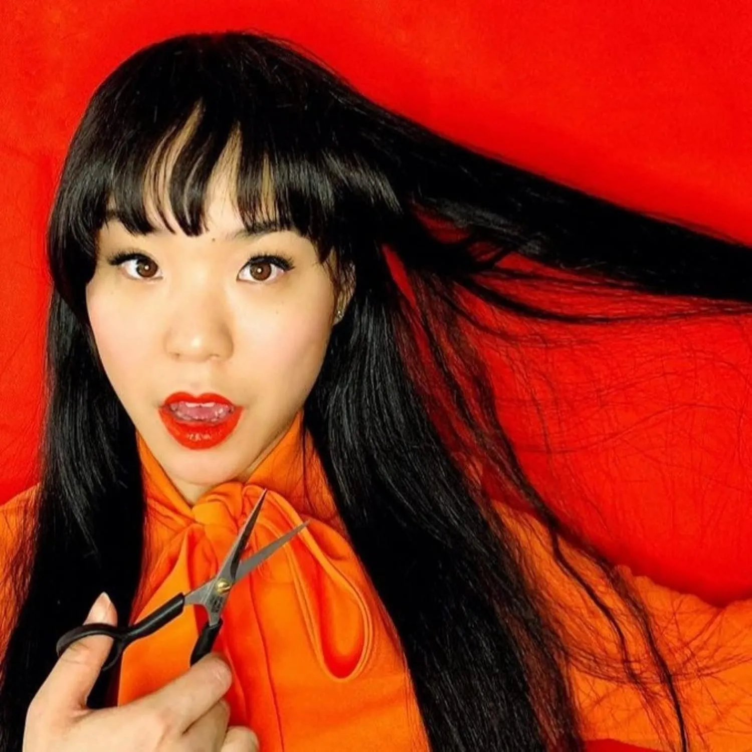 By The Clique"On Fire Premium Matte Liquid Lipstick | Orange Red Cliquestick