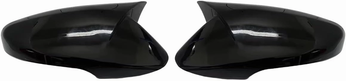Car Wing Mirror Covers Cap 2X, for Hyu&ndai, for Elantra 2011-2015 Side Wing Mirror Cover Caps with Turn Signal Rearview Mirror Cover Add On Door Mirror Covers Caps
