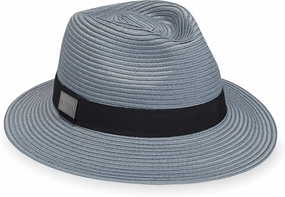 CARKELLA by Wallaroo Men’s Fairway Fedora – UPF 50 , UV Sun Protection, Packable and Adjustable Sizes – Classic Resort Style