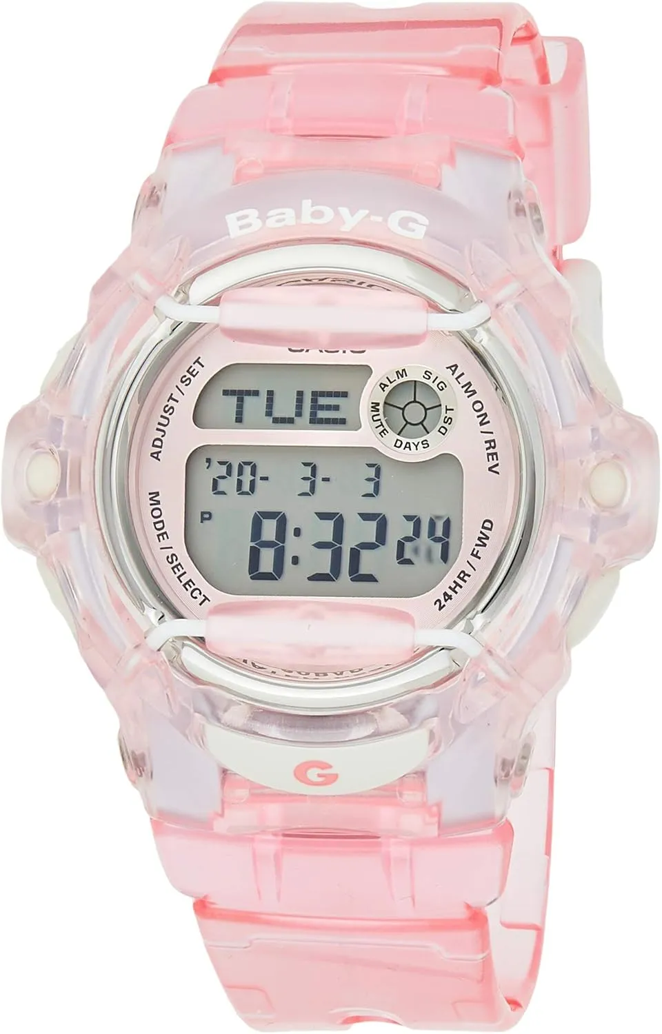 Casio Women's BG169R-4 Baby-G Pink Whale Digital Sport Watch
