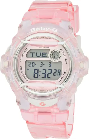 Casio Women's BG169R-4 Baby-G Pink Whale Digital Sport Watch
