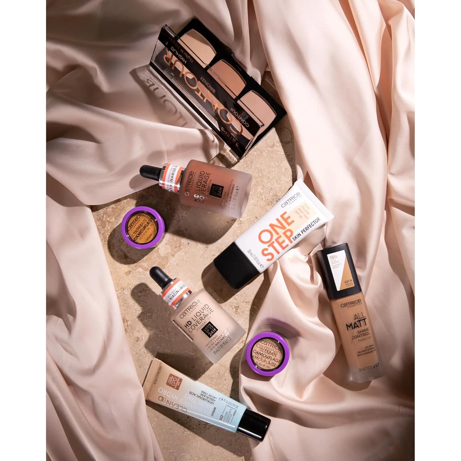 Catrice | HD Liquid Coverage Foundation | High & Natural Coverage | Vegan & Cruelty Free (010 | Light Beige)