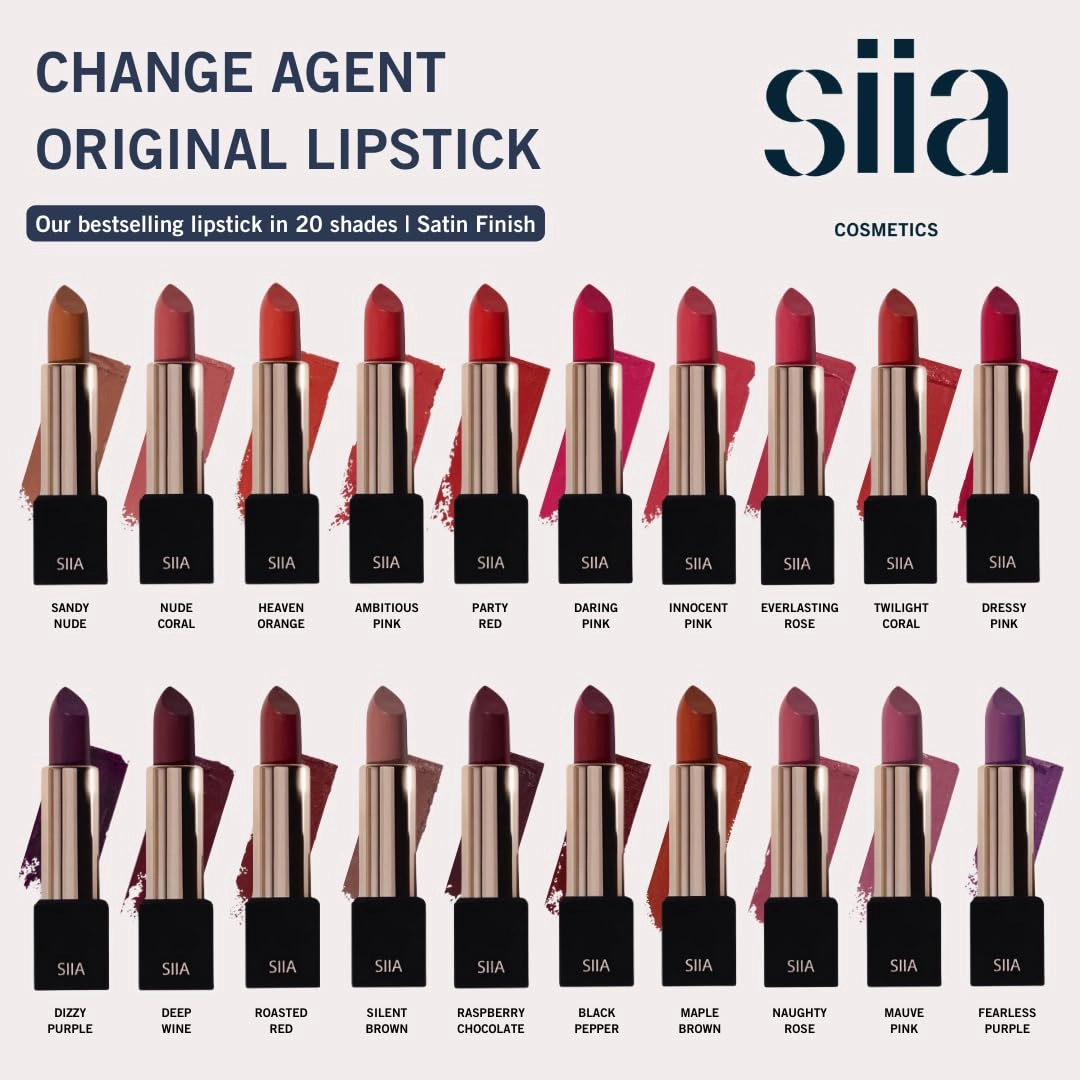 Change Agent Magnetic Original Lipstick in Heaven Orange