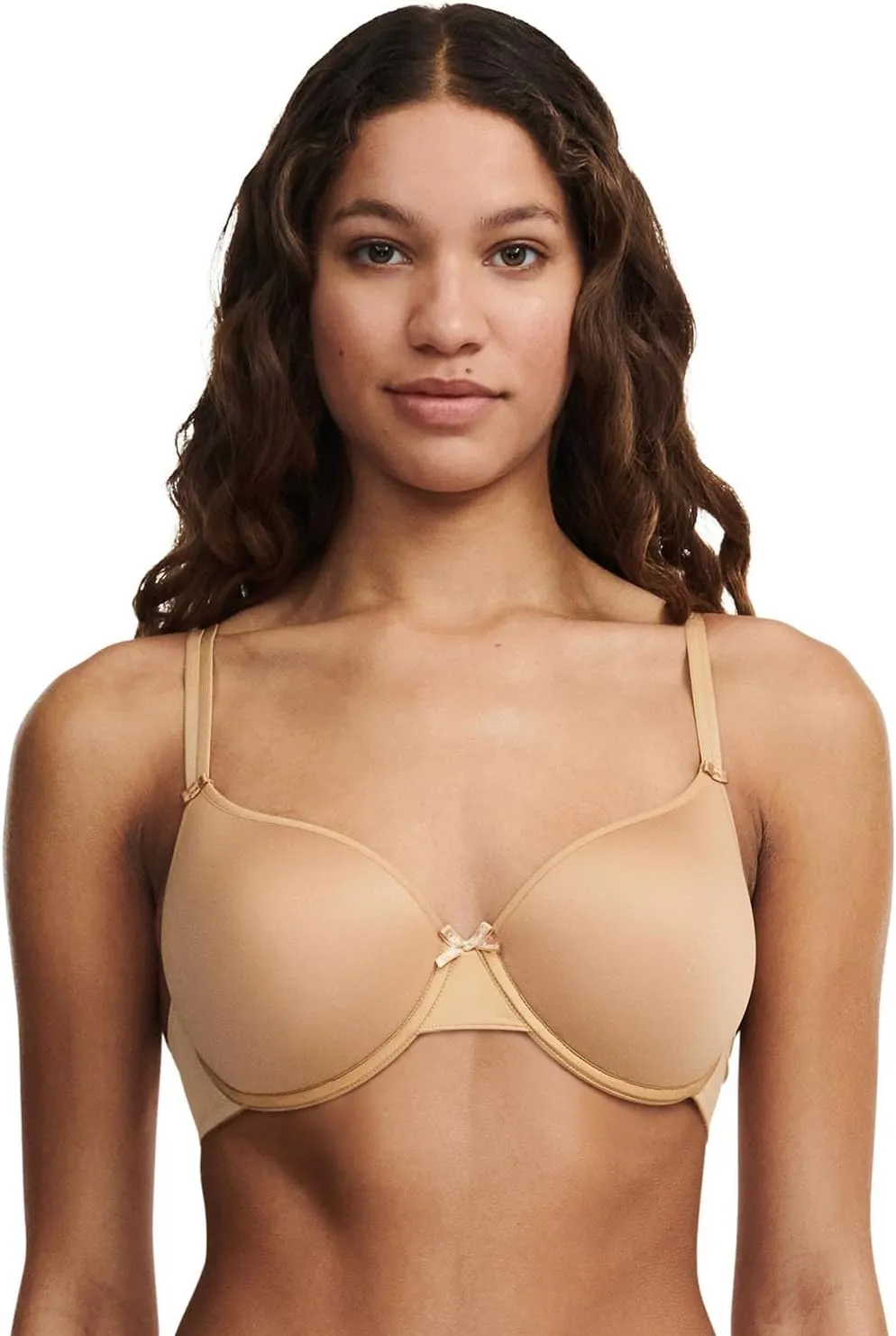 Chantelle Women's Basic Invisible Smooth T-Shirt Bra , Toffee , 40A