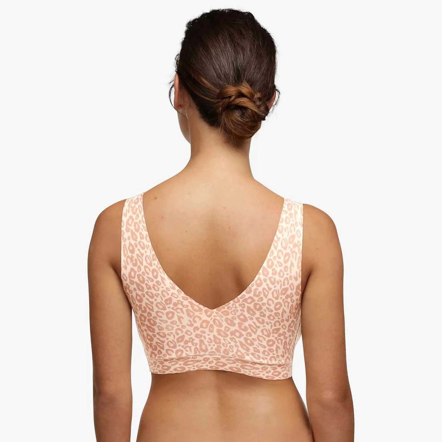 Chantelle Women's Soft Stretch Padded V-Neck Bra Top