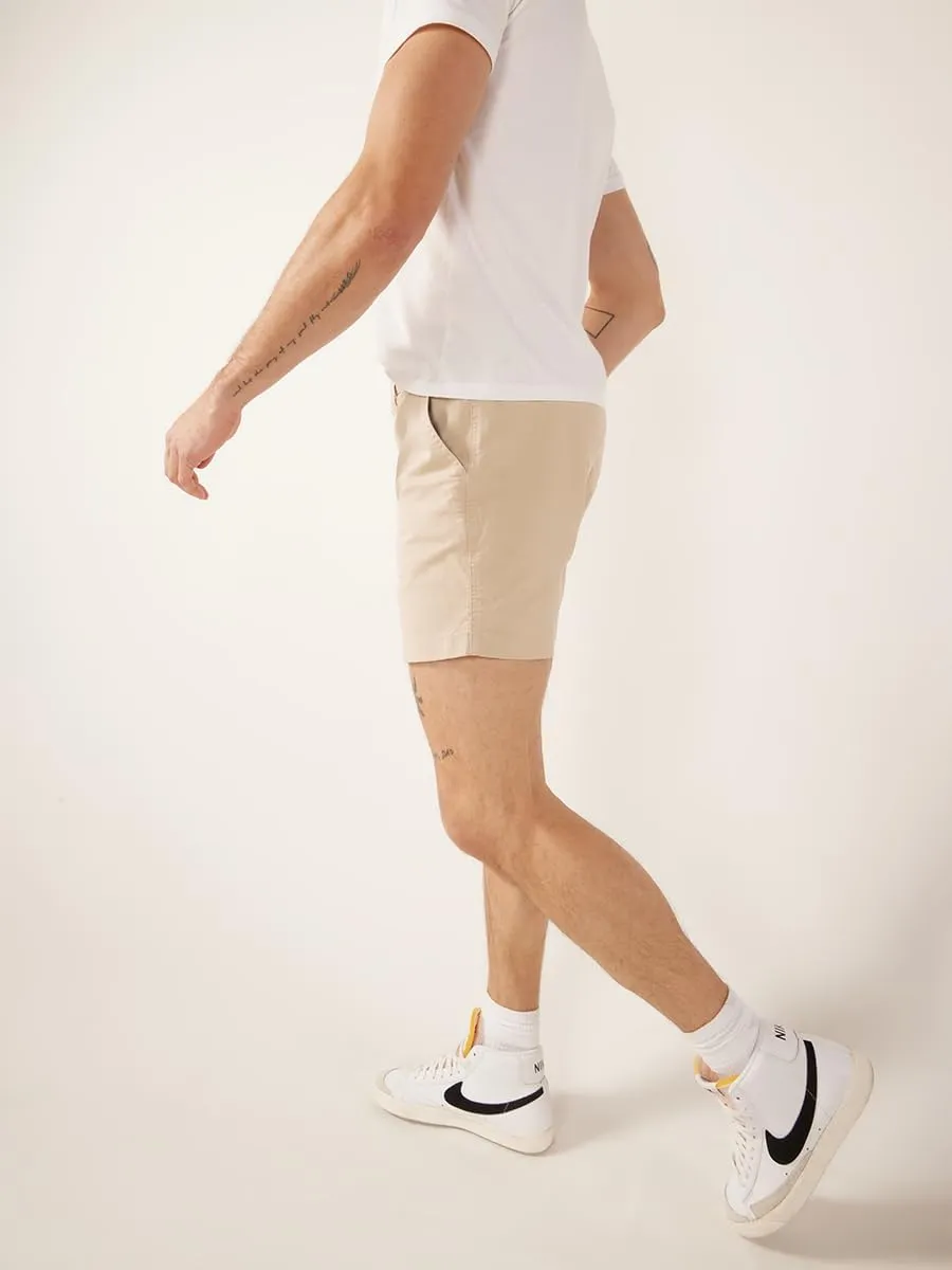 Chubbies Chino Shorts Men 5.5 Inch - Mens Shorts Casual with Elastic Waistband, Side and Back Pockets, Stretch Cotton Blend