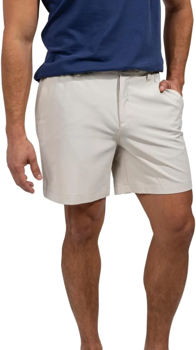 Chubbies Everywear Men’s Shorts – Mens Shorts Casual 6in Inseam, Elastic Waist, Water-Resistant, Zipper Pocket