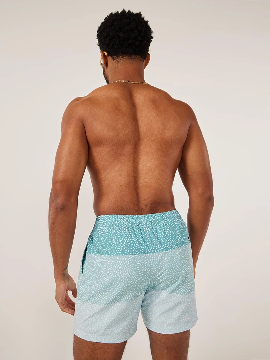 Chubbies Lined Mens Swim Trunks 5.5 Inch – Swim Shorts and Mens Shorts with Elastic Waist, Boxer Brief Liner, UPF 50 