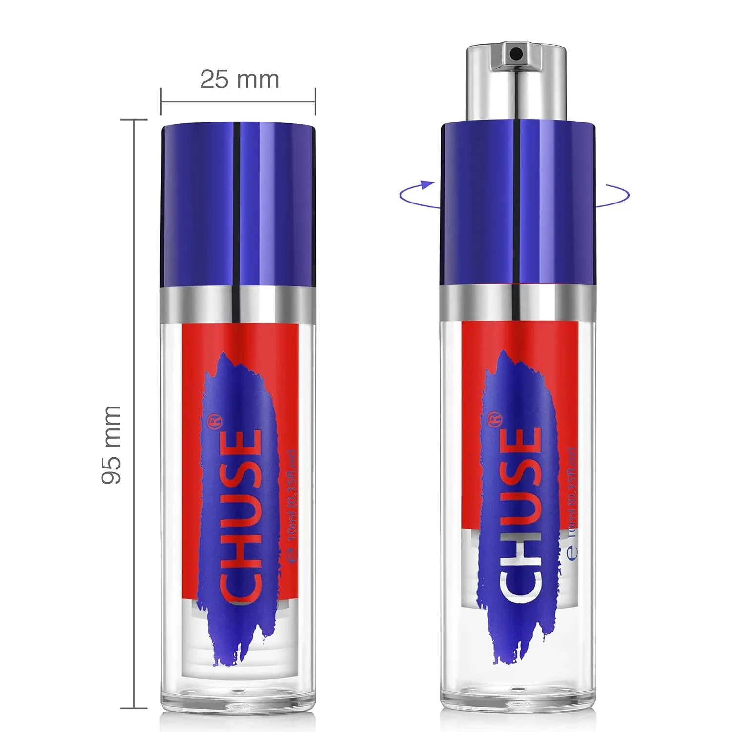 CHUSE PMU Lip Pigments 0.35oz/10ml (L303 Deep Red)