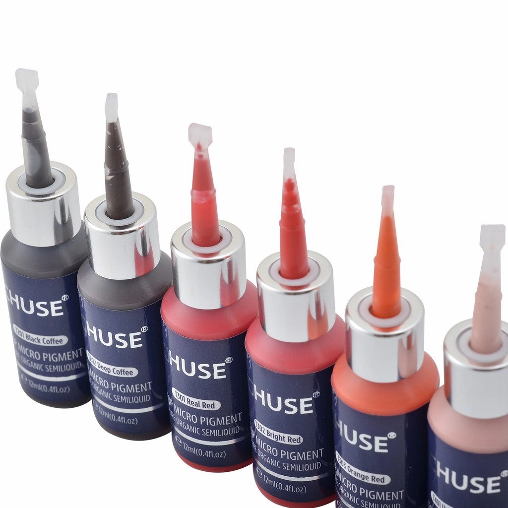 CHUSE PMU Lip Pigments 0.4oz/12ml (T302 Bright Red)