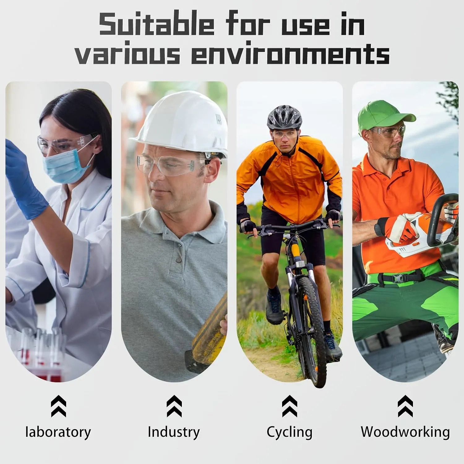 Clear Safety Glasses Bulk of 24,ANSI Z87.1 Impact Resistant Lens Eye Protection for Lab,Construction