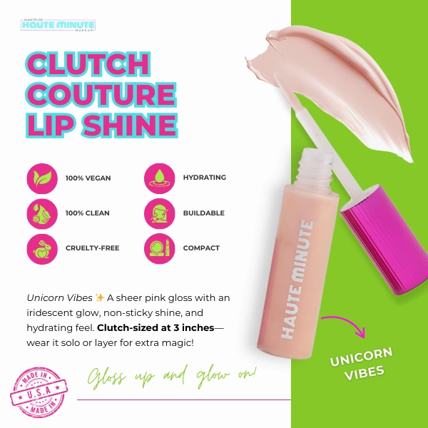 Clutch Couture Lip Shine - Unicorn Vibes