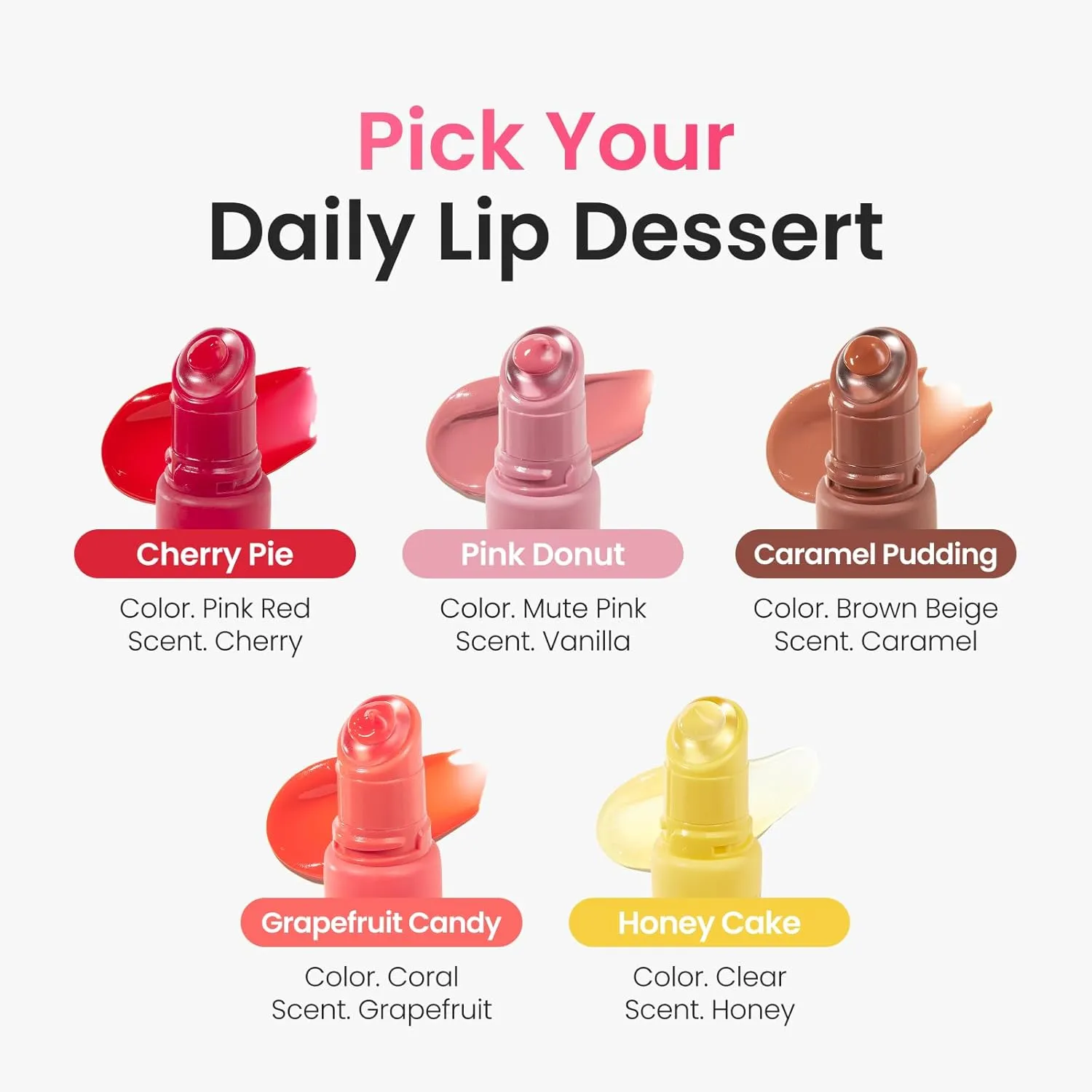 CNP Propolis Jelly Tinted Lipcerin - Pink Donut, Hydrating Lip Gloss with Manuka Honey & Hyaluronic Acid, Gifts for Women, Korean Skin Care, 0.3 fl.oz.