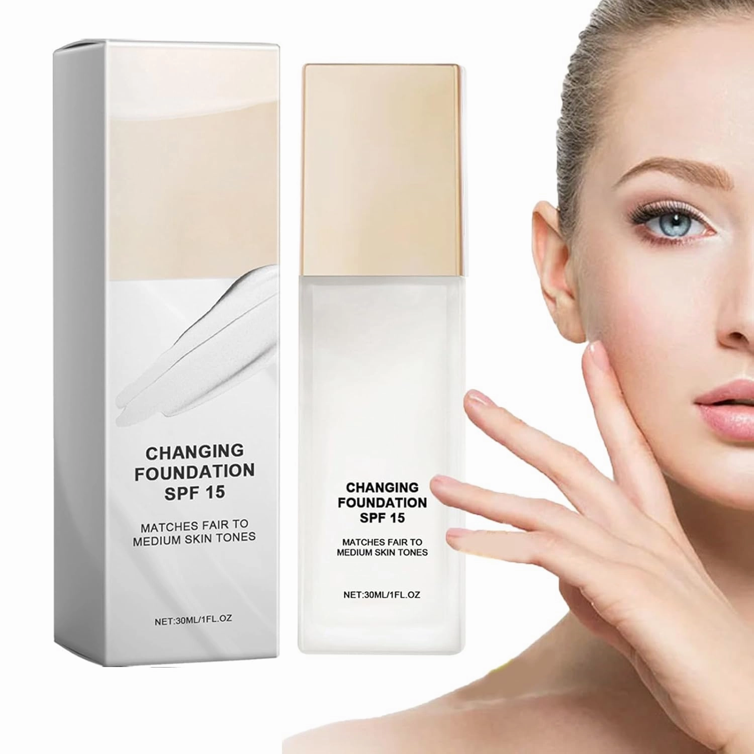 Color Changing Foundation, Skye Beauty Foundation, Moisturizing Lasting Lightweight Color Changing Foundations, Comparison Color Changing Mature Skin Foundations, Waterproof And Long Lasting (1)