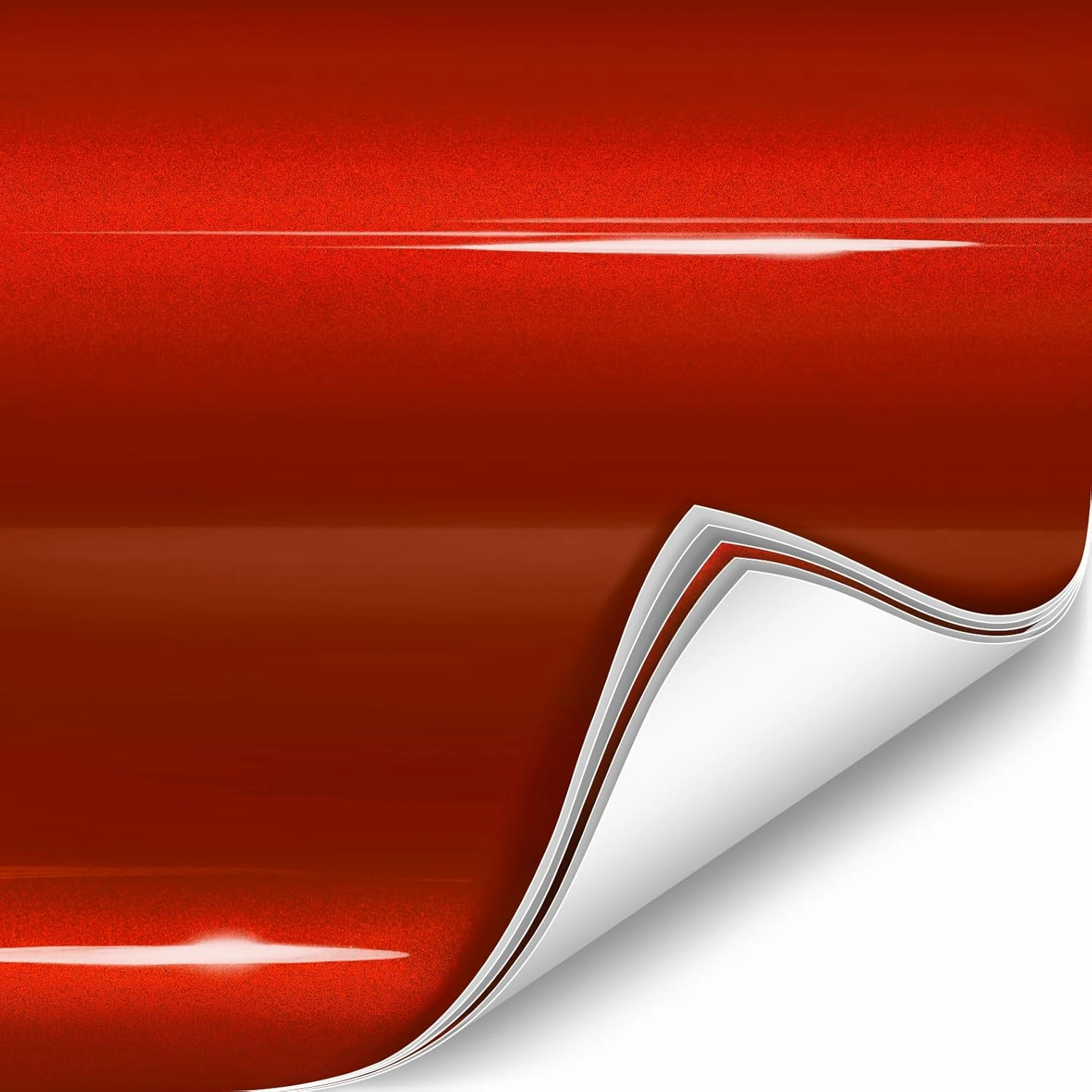 ColorFusion PPF by VViViD, Gloss Sinister Red Dry Apply PPF Vinyl Car Wrap Roll 1ft x 5ft
