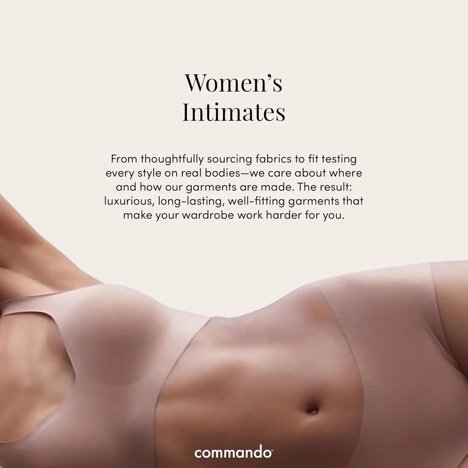 commando - Two-Faced Tech Control Slip Under Dress | Light-Medium Compression Shapewear | Stays in Place For Smooth Fit