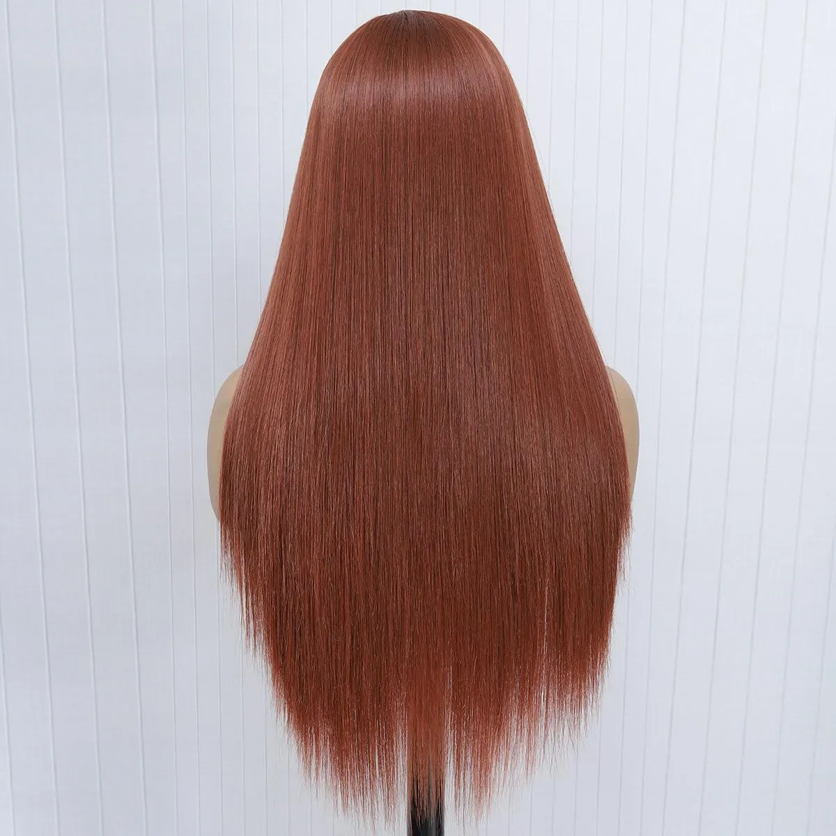 Cooper Synthetic Lace Front Wig Pre Plucked Wear And Go Glueless Wig HD Synthetic Lace Front Wigs for Women Silk Straight 180 Density 26 inch, Modern Vibes Cooper Wig