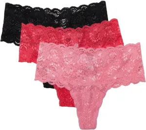 Cosabella Women's Say Never Comfie Cutie Thong 3-Pack