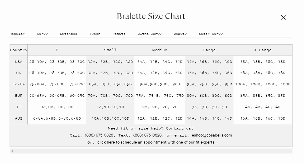Cosabella Women's Forte Longline Bralette, Lipstick, Small