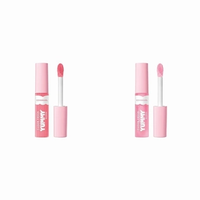 COVERGIRL Clean Fresh Yummy Gloss Lip Gloss Havana Good Time & Sugar Poppy Vegan Hyaluronic Acid Antioxidants