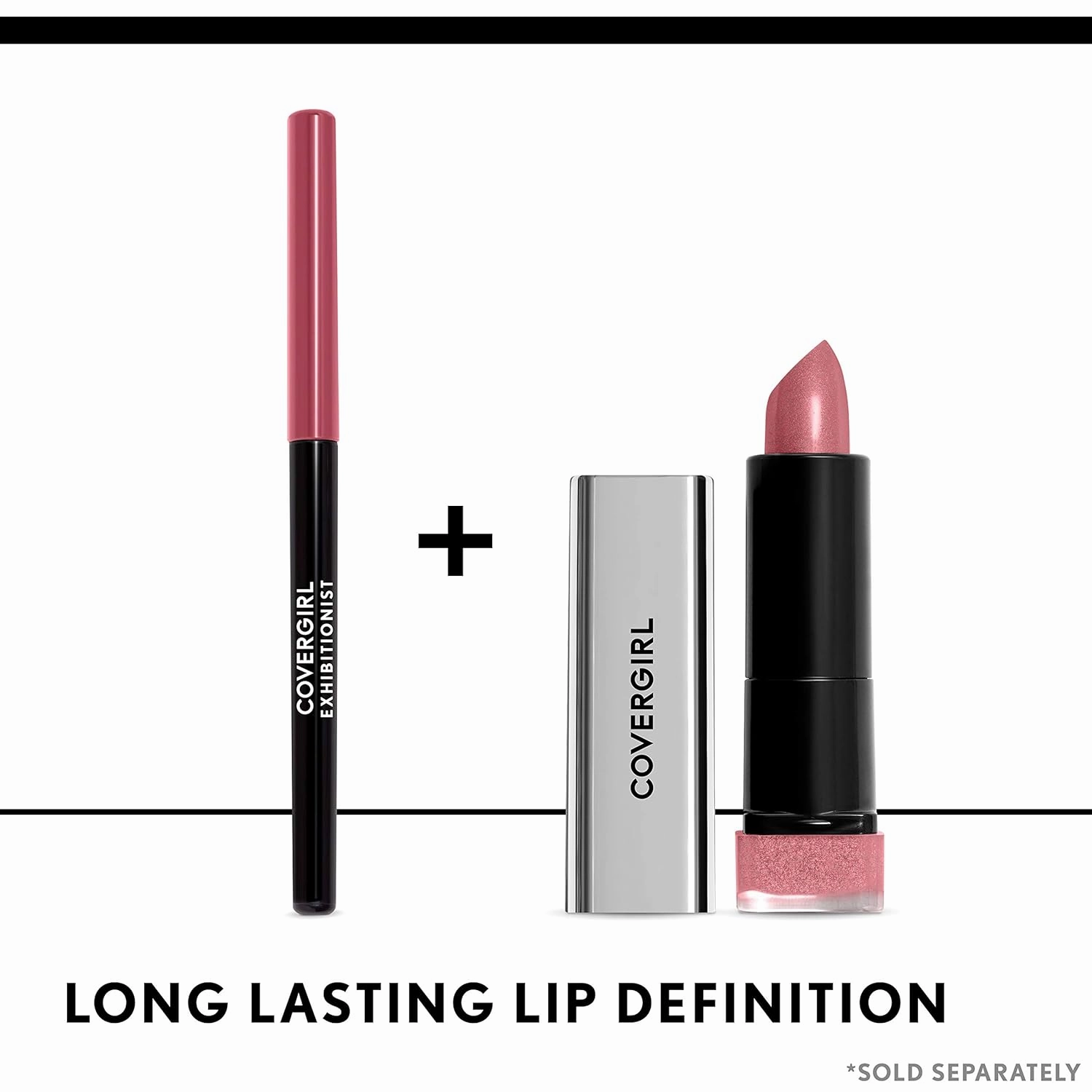 COVERGIRL Exhibitionist Lip Liner Uncarded, Garnet Red 225, 0.012 Ounce (Pack of 4)
